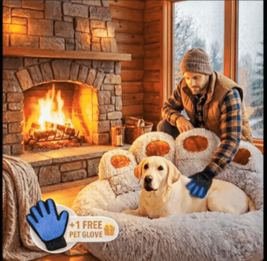 Paws Dog Bed