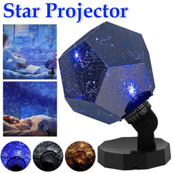 Star Projector Galaxy Lamp Starry Sky Night Light 360 Degree Rotating Cosmos Celestial Night Lamp for Bedroom Decor Kid'S Gift