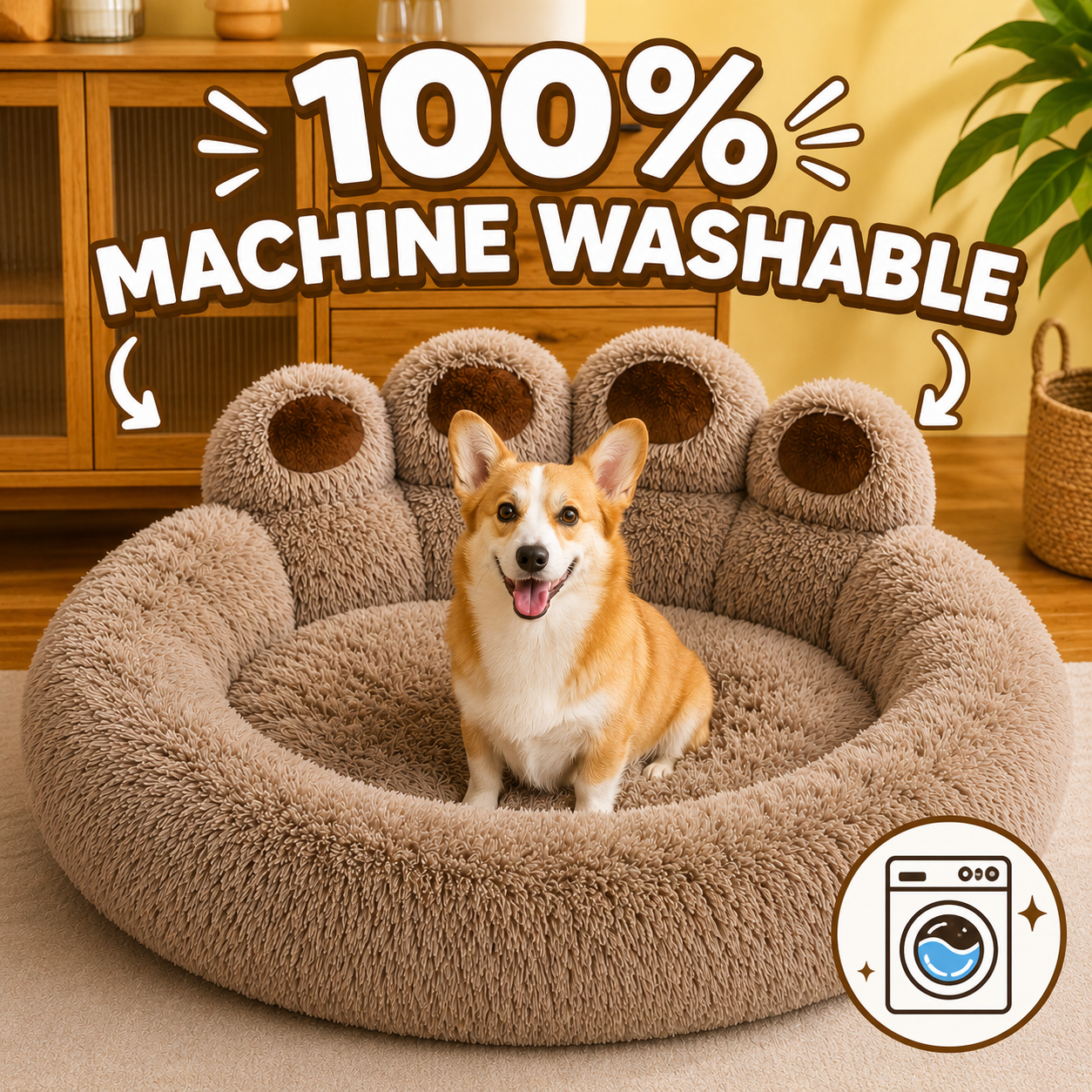Paws Dog Bed