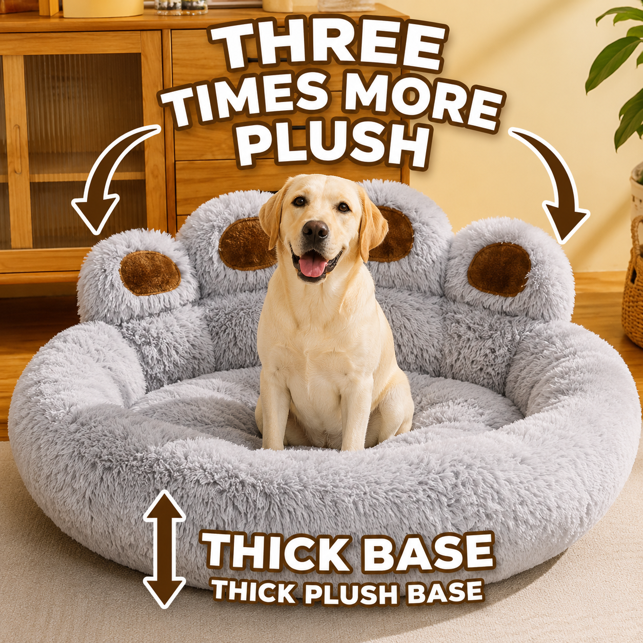 Paws Dog Bed